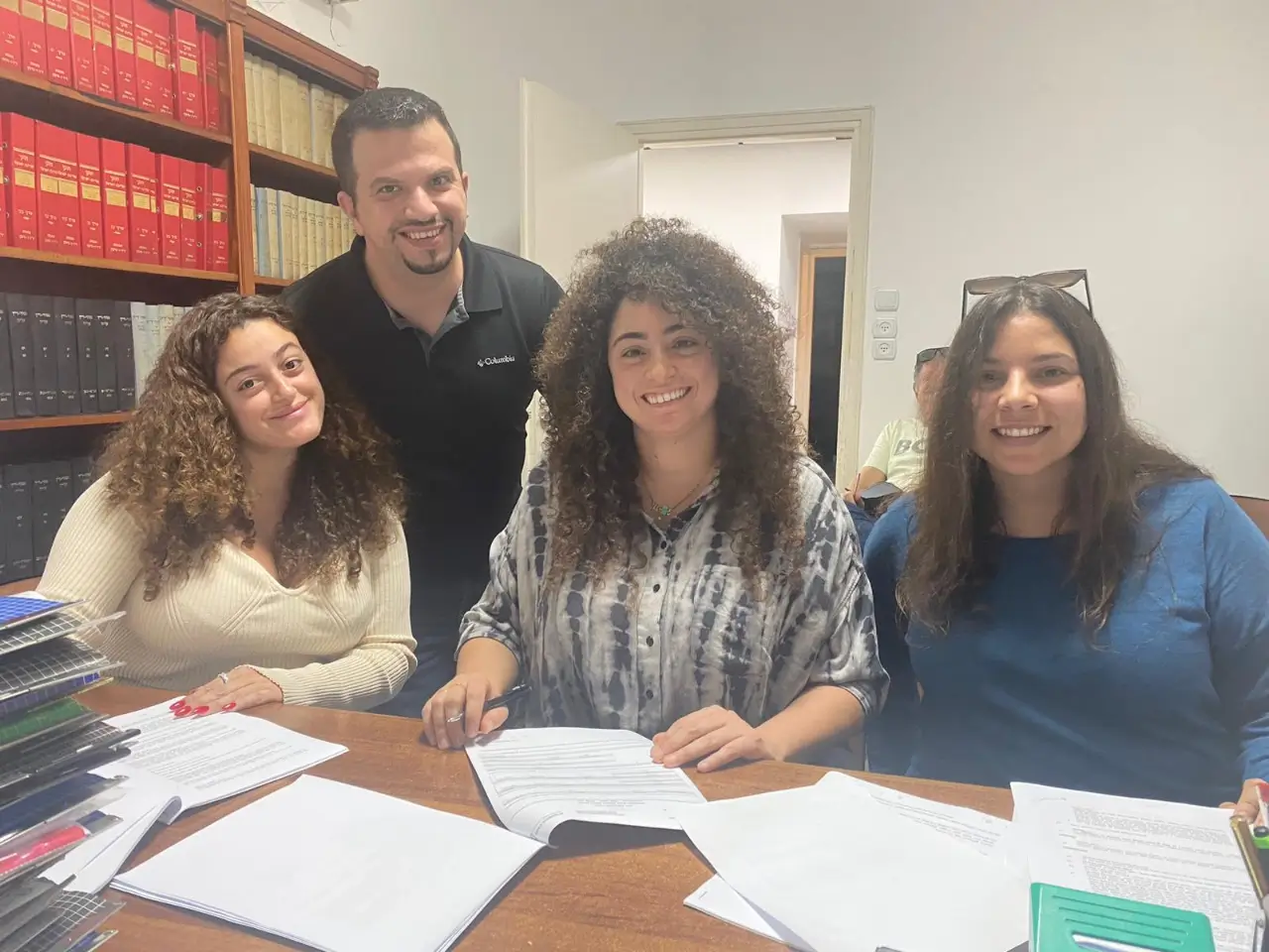 מעמד חתימה וסיור שטח