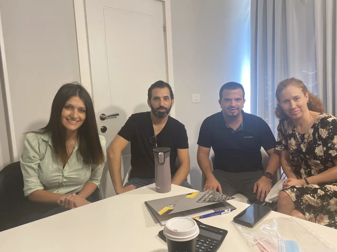 מעמד חתימה וסיור שטח