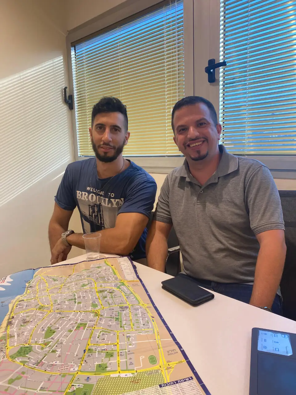 מעמד חתימה וסיור שטח