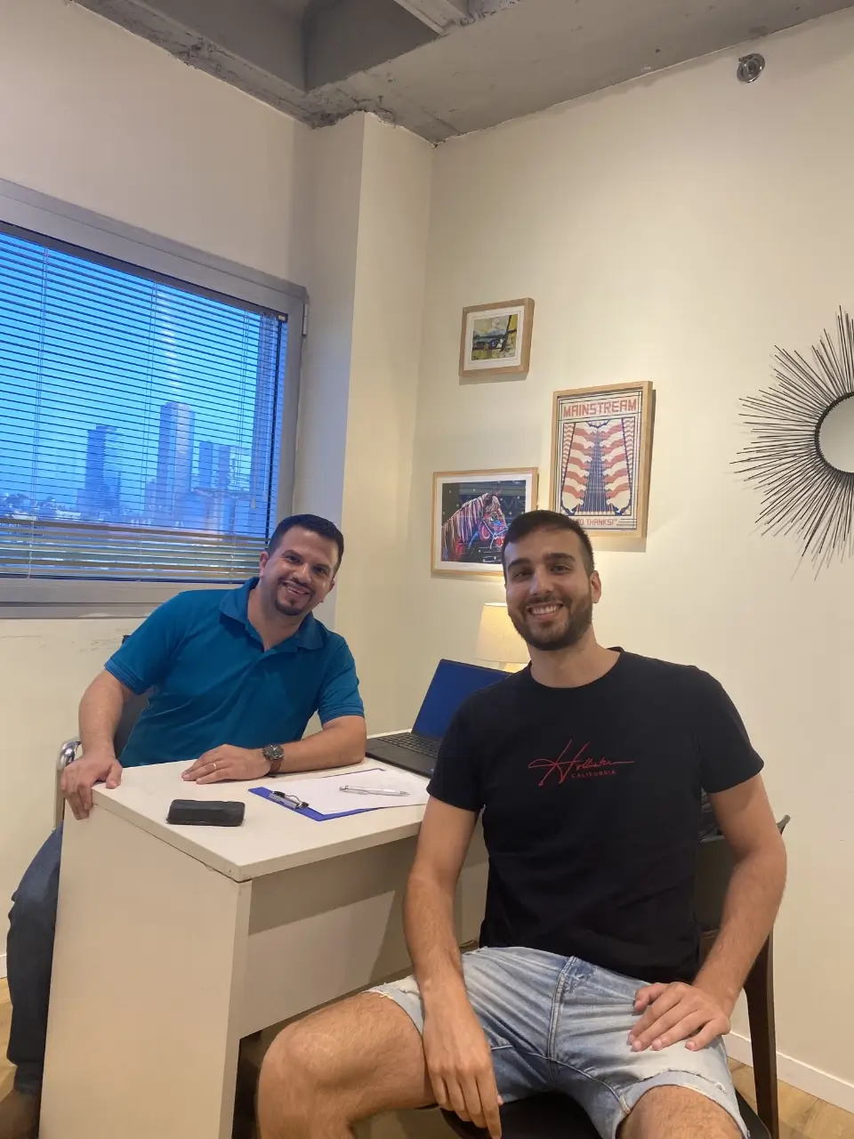 מעמד חתימה וסיור שטח