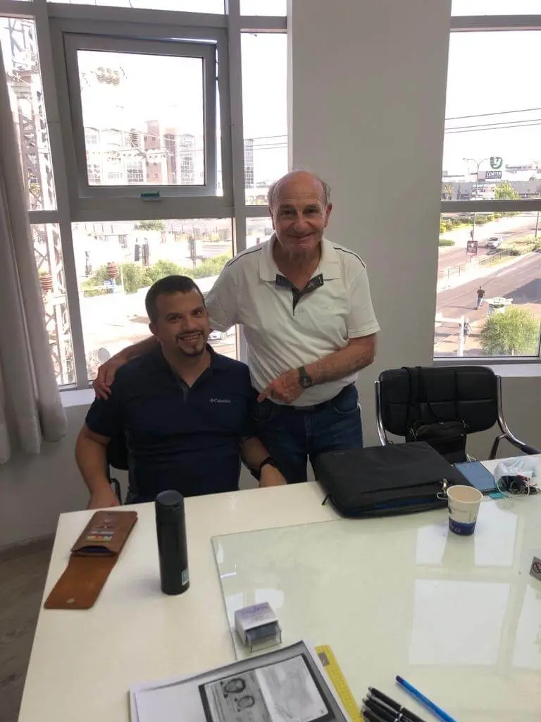 מעמד חתימה וסיור שטח